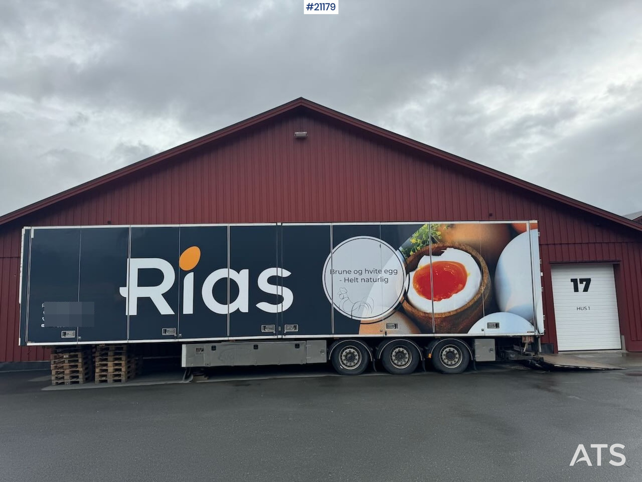 Ekeri Skapsemi - Semi-remorque fourgon: photos 1 Ekeri Skapsemi - Semi-remorque fourgon: photos 1