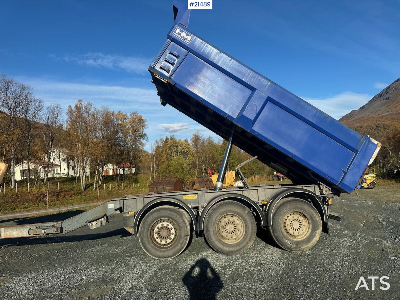 HM HM KHMD-24L trippelkjerre - Remorque benne: photos 2 HM HM KHMD-24L trippelkjerre - Remorque benne: photos 2