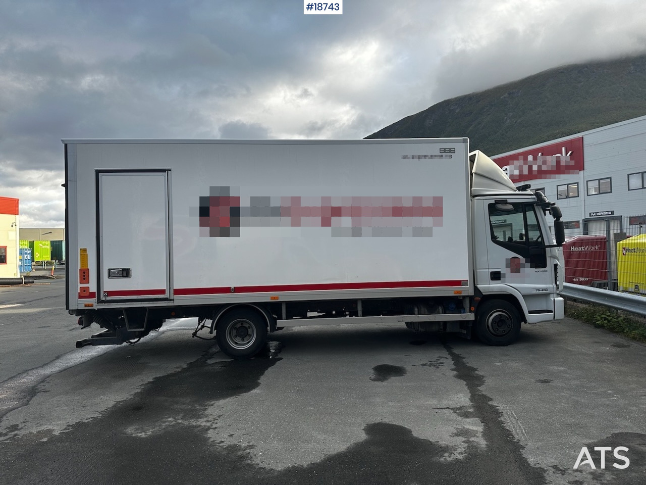 Iveco Eurocargo 75-210 - Camion fourgon: photos 4 Iveco Eurocargo 75-210 - Camion fourgon: photos 4