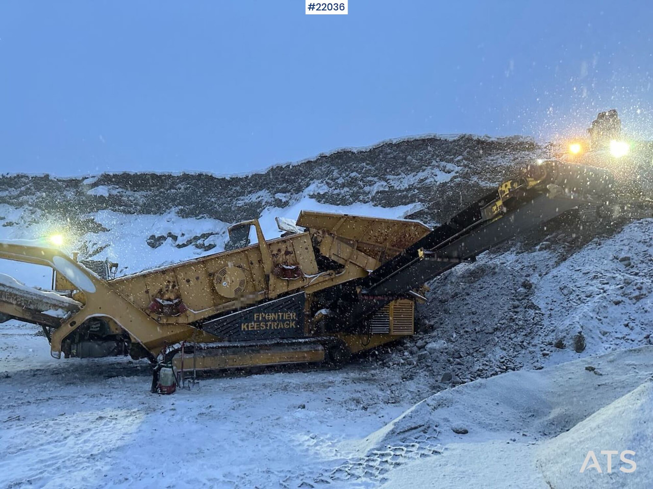 Keestrack frontier sikteverk. SE VIDEO - Crible: photos 3 Keestrack frontier sikteverk. SE VIDEO - Crible: photos 3