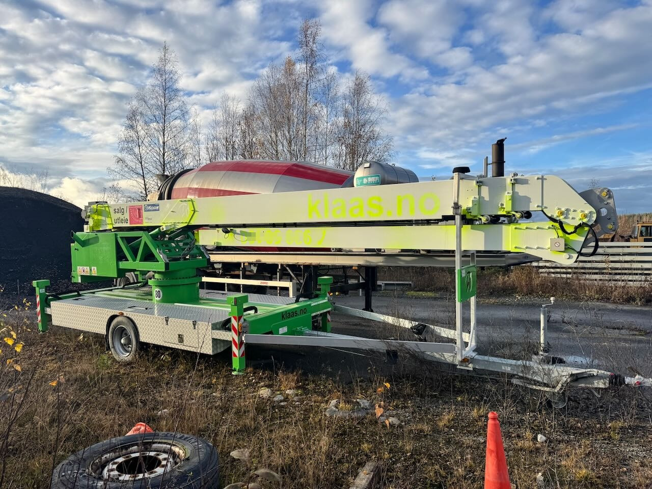 Klaas K21-30 Byggekran. 340 timer! - Grue à montage rapide: photos 2 Klaas K21-30 Byggekran. 340 timer! - Grue à montage rapide: photos 2