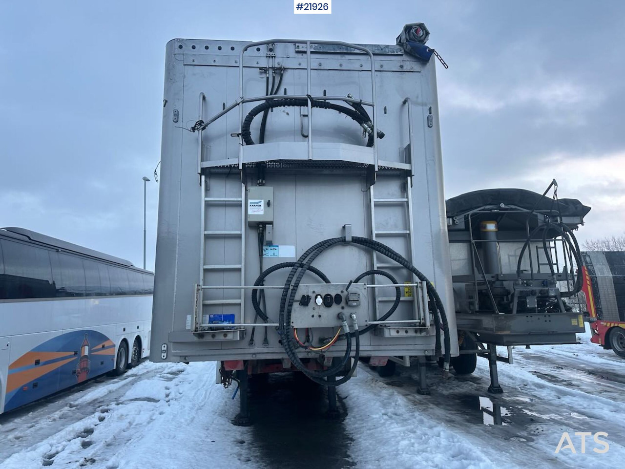 Knapen Kcw Walking floor 33 pallers - Semi-remorque à fond mouvant: photos 2 Knapen Kcw Walking floor 33 pallers - Semi-remorque à fond mouvant: photos 2