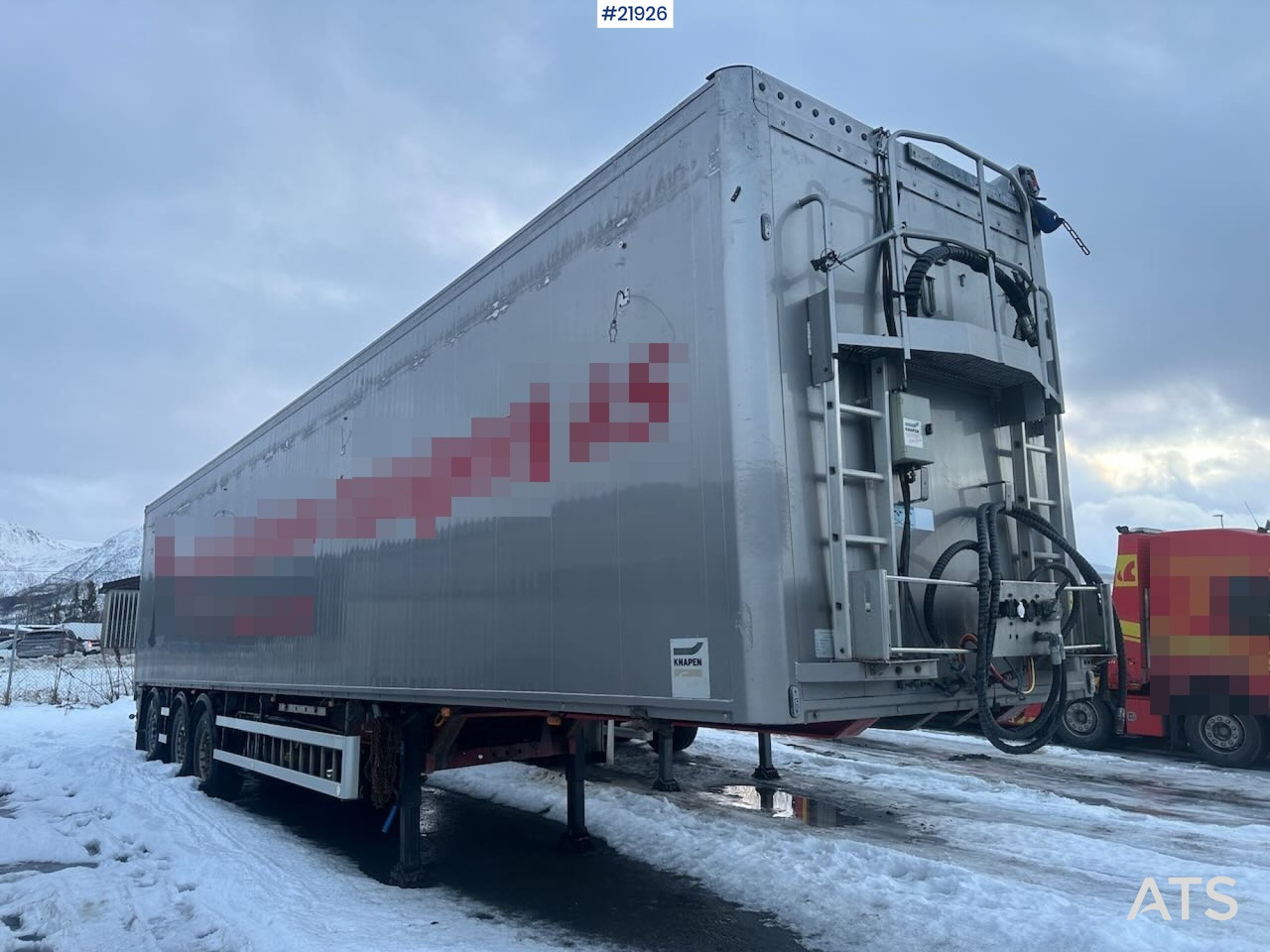 Knapen Kcw Walking floor 33 pallers - Semi-remorque à fond mouvant: photos 1 Knapen Kcw Walking floor 33 pallers - Semi-remorque à fond mouvant: photos 1
