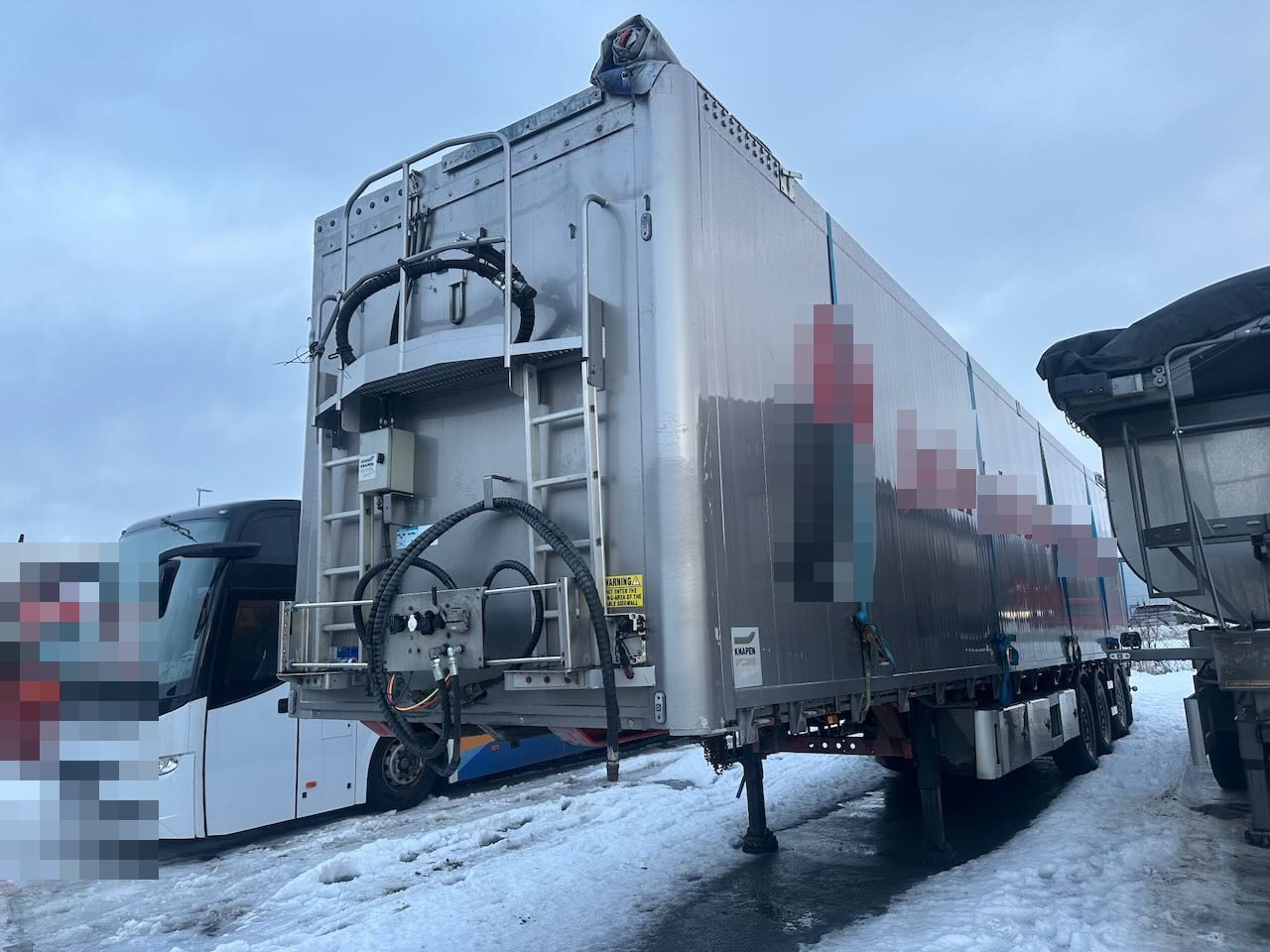 Knapen Kcw Walking floor 33 pallers - Semi-remorque à fond mouvant: photos 3 Knapen Kcw Walking floor 33 pallers - Semi-remorque à fond mouvant: photos 3