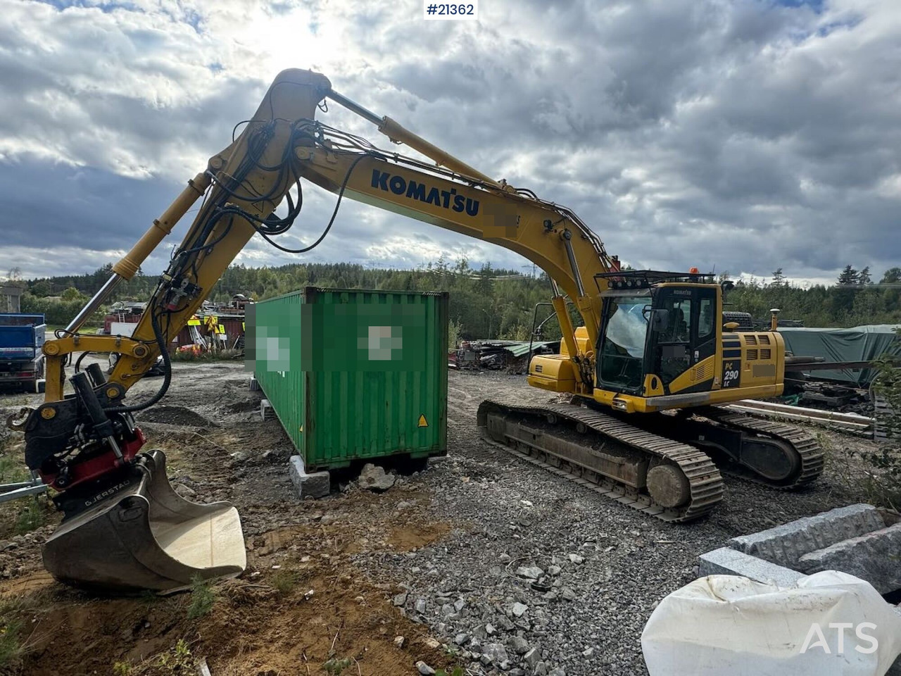 Komatsu PC290LC-11 Beltegraver m/ tilt og 2 skuffer - Pelle sur chenille: photos 3 Komatsu PC290LC-11 Beltegraver m/ tilt og 2 skuffer - Pelle sur chenille: photos 3