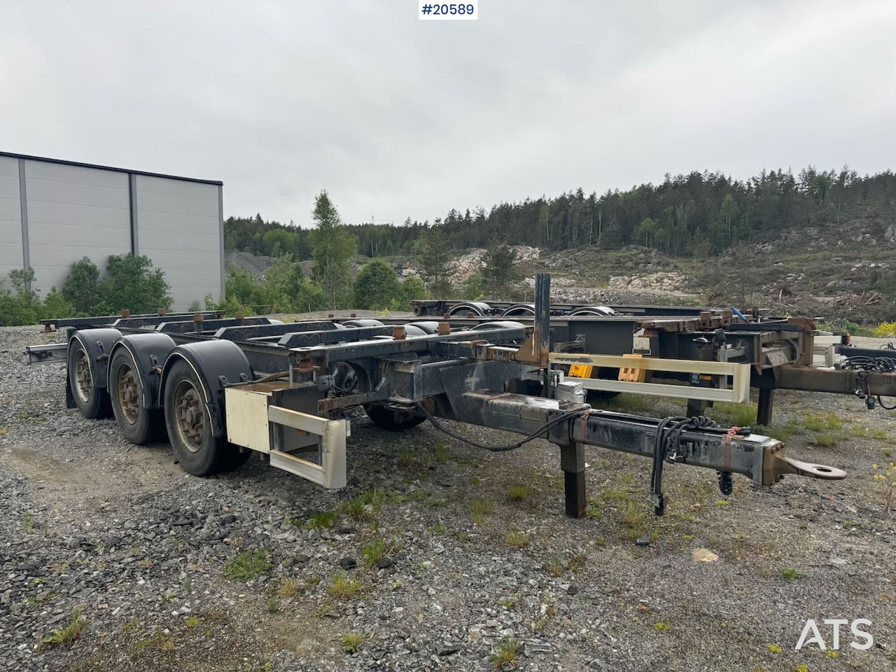 Konar 2016 Konar Containerkjerre - Remorque porte-conteneur/ Caisse mobile: photos 3 Konar 2016 Konar Containerkjerre - Remorque porte-conteneur/ Caisse mobile: photos 3