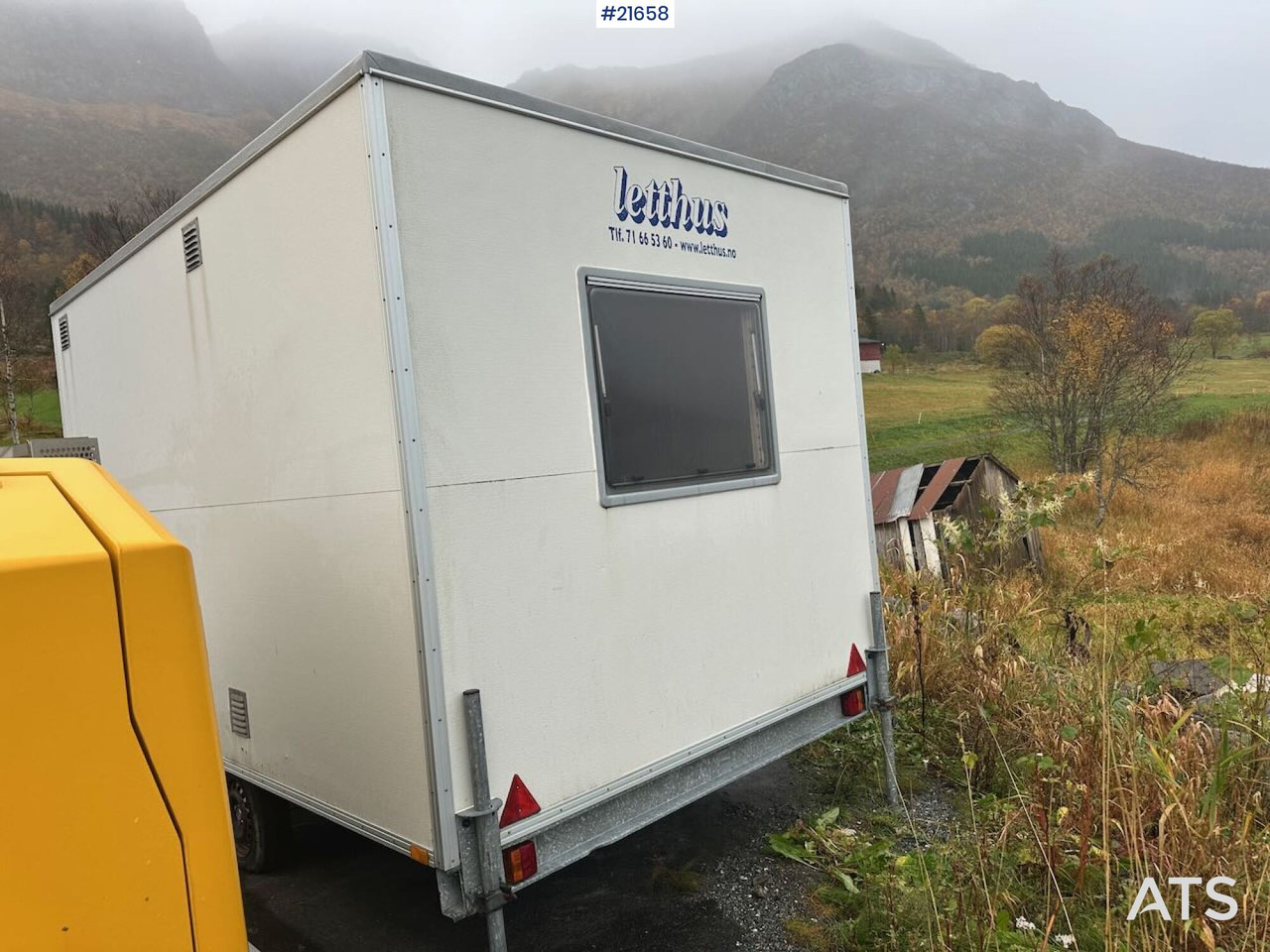 Letthus brakke - Conteneur comme habitat, Remorque: photos 4 Letthus brakke - Conteneur comme habitat, Remorque: photos 4