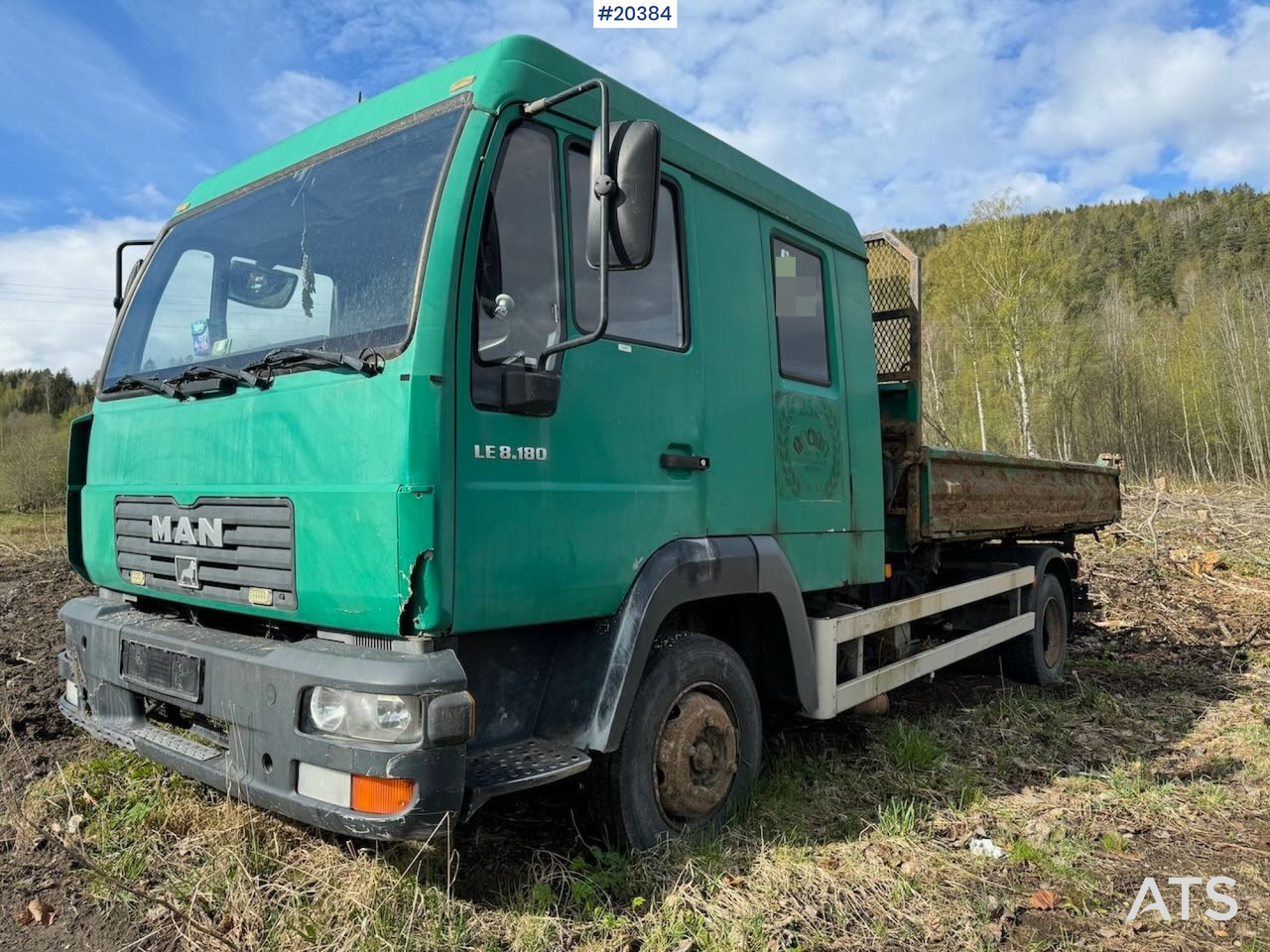 MAN LE8.180 - Camion plateau: photos 2 MAN LE8.180 - Camion plateau: photos 2