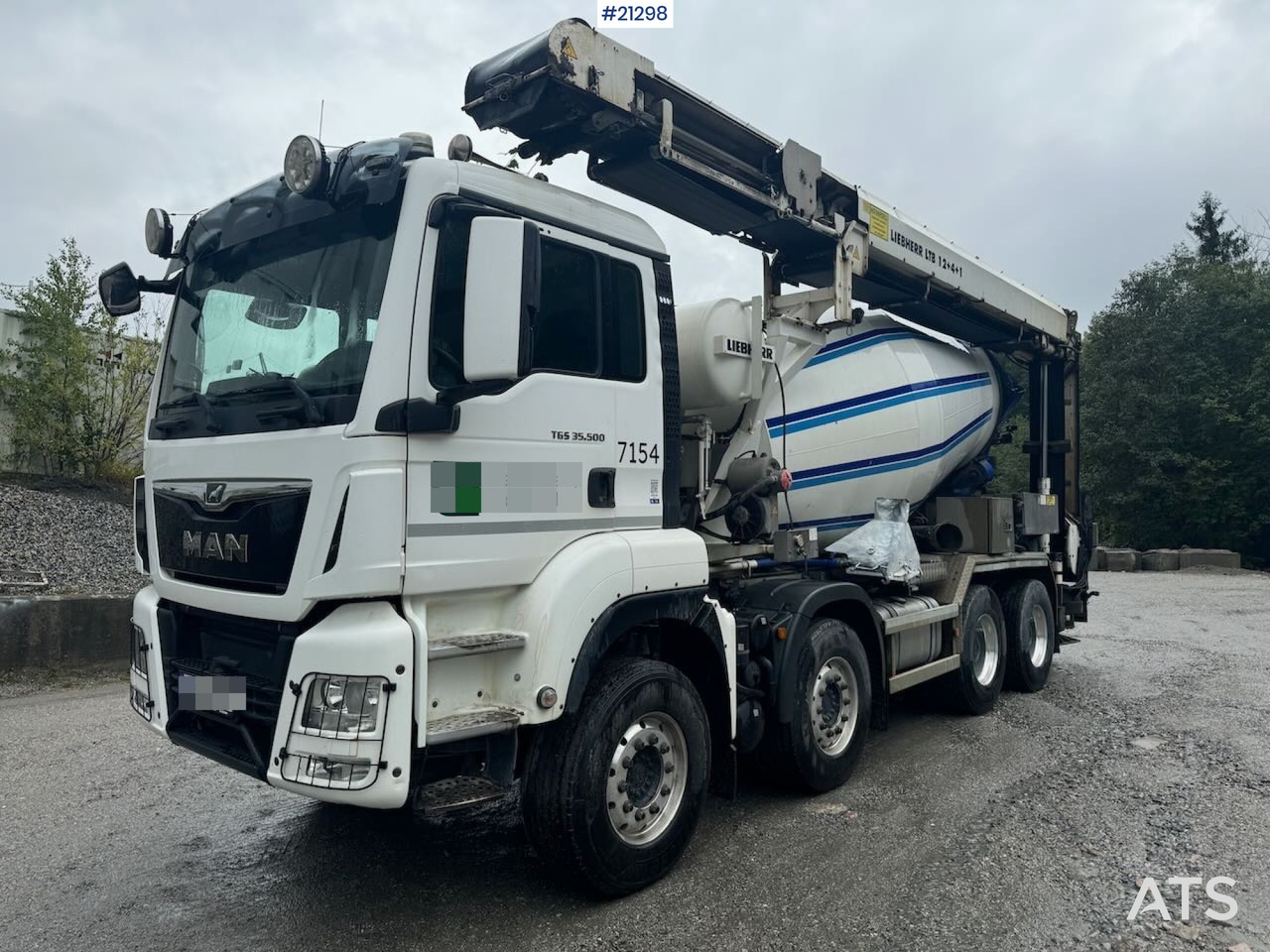 MAN TGS 35.500 - Camion malaxeur: photos 2 MAN TGS 35.500 - Camion malaxeur: photos 2