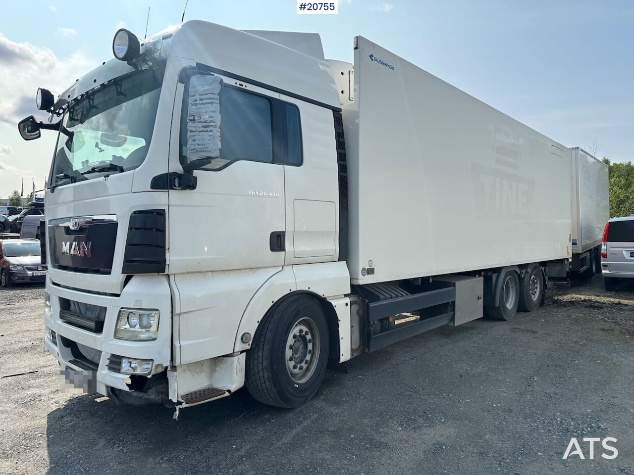 MAN TGX 26.480 6x2 skapbil m/ Bussbygg skap og lift - Camion fourgon: photos 2 MAN TGX 26.480 6x2 skapbil m/ Bussbygg skap og lift - Camion fourgon: photos 2