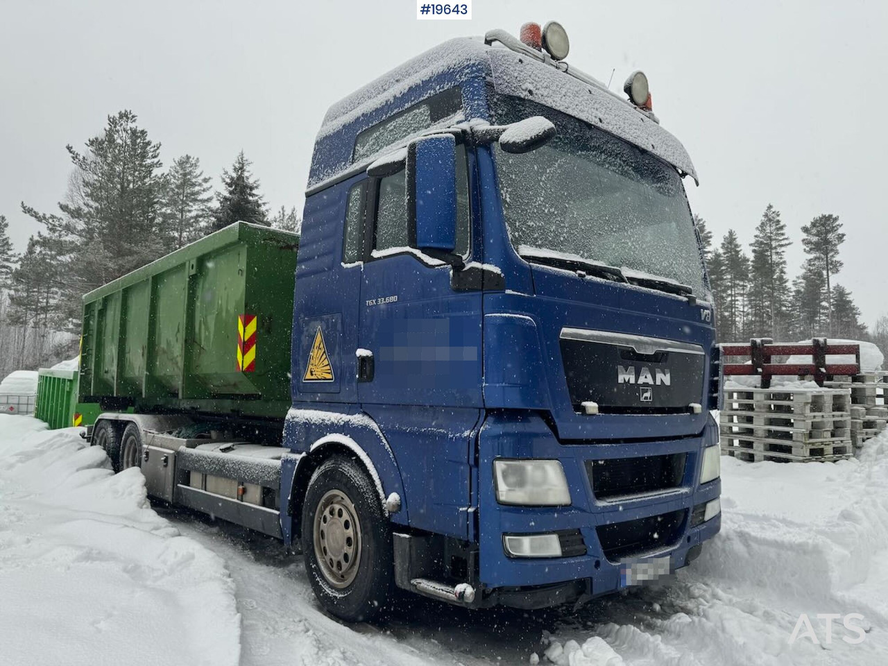 Camion ampliroll MAN TGX 33.680: photos 36
