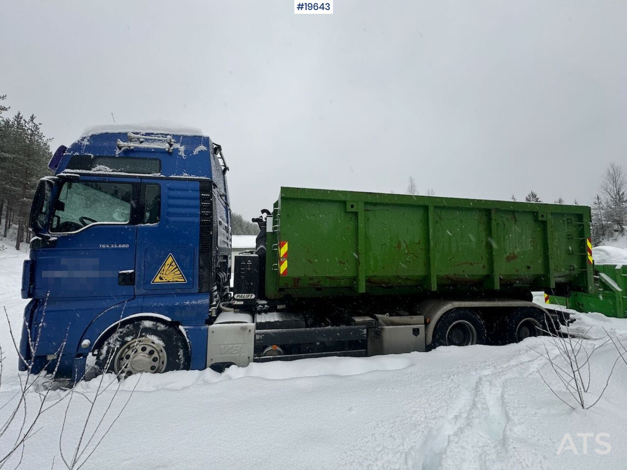 Camion ampliroll MAN TGX 33.680: photos 8