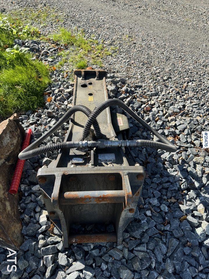 MSB corporation MS410HS Pigghammer m/ S50 feste - Marteau hydraulique: photos 3 MSB corporation MS410HS Pigghammer m/ S50 feste - Marteau hydraulique: photos 3