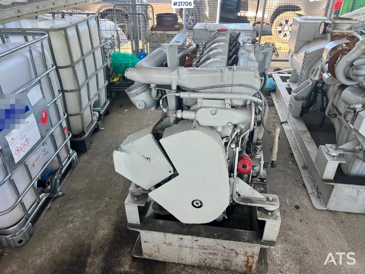 Man-stamford dieselaggregat m/ lite timer - Groupe électrogène: photos 3 Man-stamford dieselaggregat m/ lite timer - Groupe électrogène: photos 3