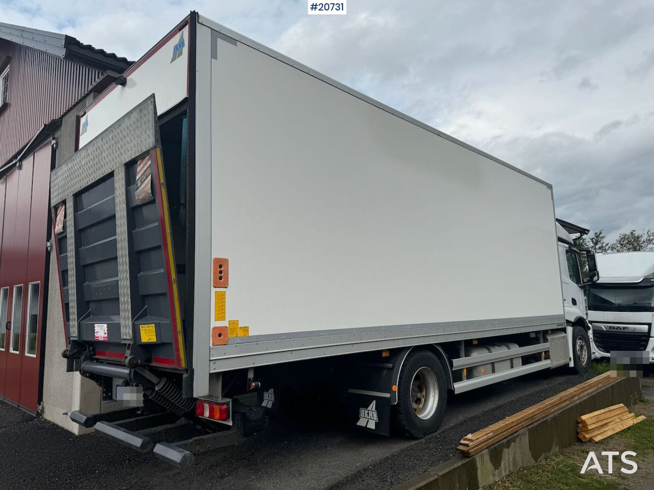 Camion fourgon Mercedes Actros 1833: photos 6