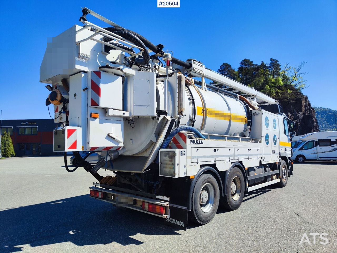 Mercedes Actros 2641 - Camion hydrocureur: photos 4 Mercedes Actros 2641 - Camion hydrocureur: photos 4