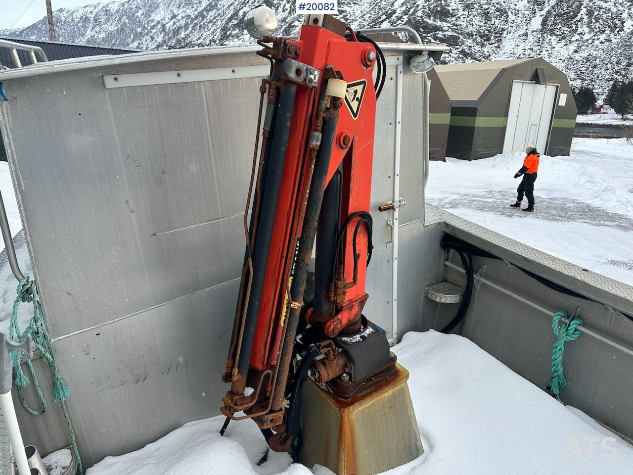 Palfinger PC 2300 kran - Grue auxiliaire: photos 4 Palfinger PC 2300 kran - Grue auxiliaire: photos 4