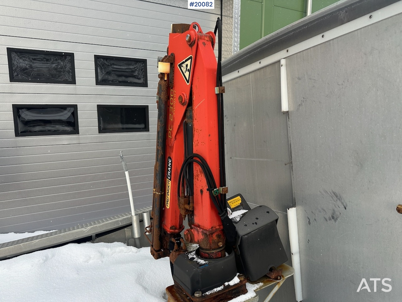 Palfinger PC 2300 kran - Grue auxiliaire: photos 3 Palfinger PC 2300 kran - Grue auxiliaire: photos 3