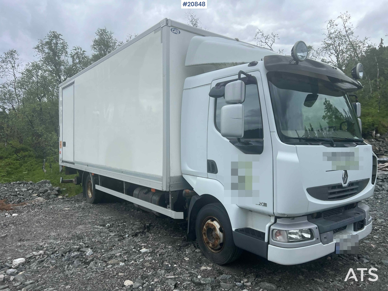 Camion fourgon Renault midlum: photos 6