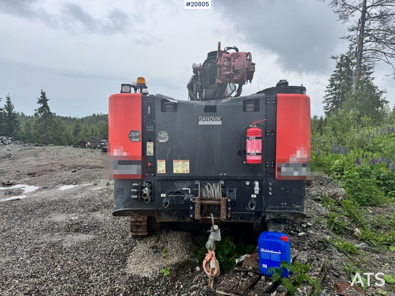 Sandvik Dino DC400RI - Foreuse: photos 4 Sandvik Dino DC400RI - Foreuse: photos 4