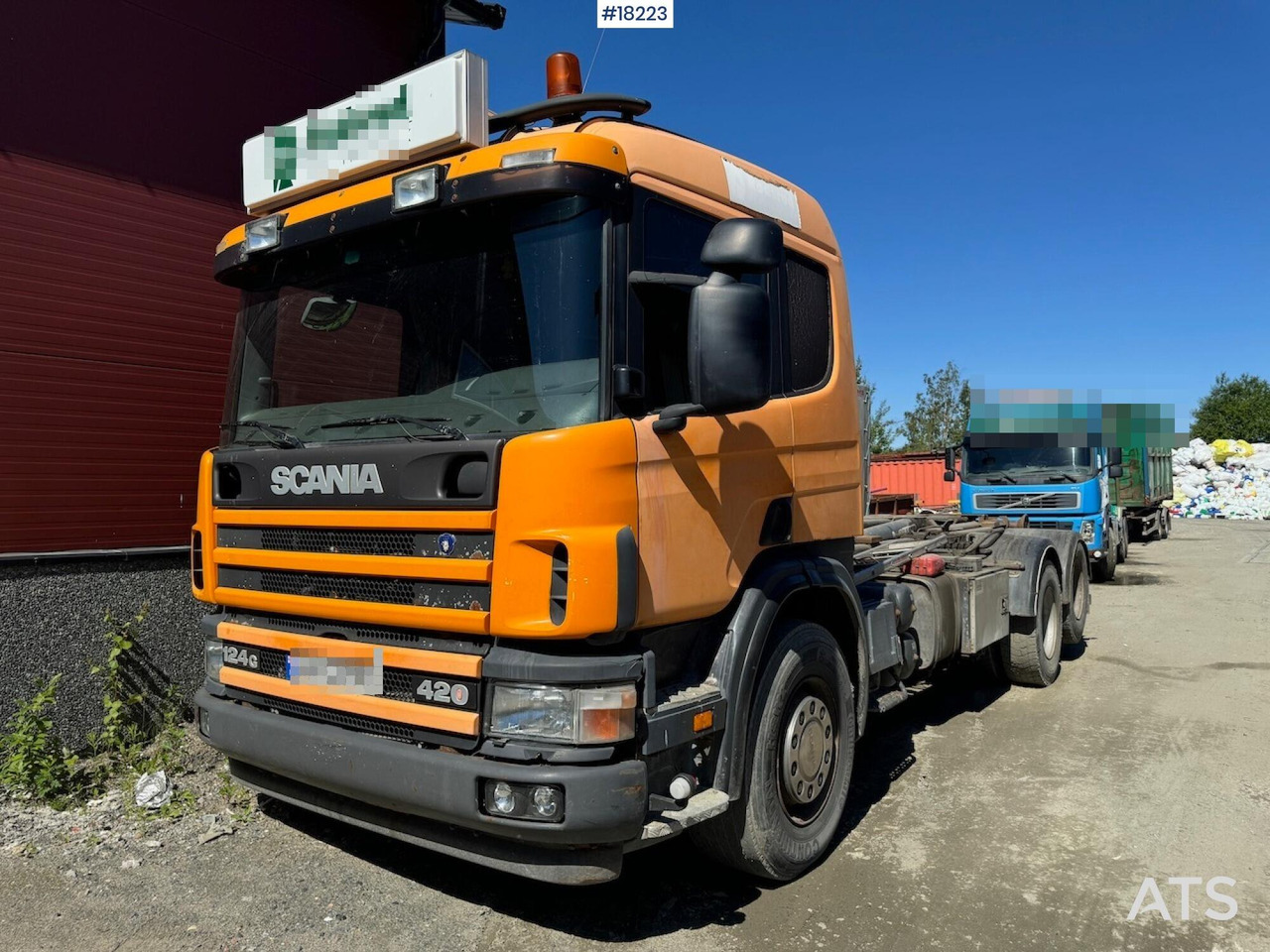 Scania 124G - Camion ampliroll: photos 1 Scania 124G - Camion ampliroll: photos 1