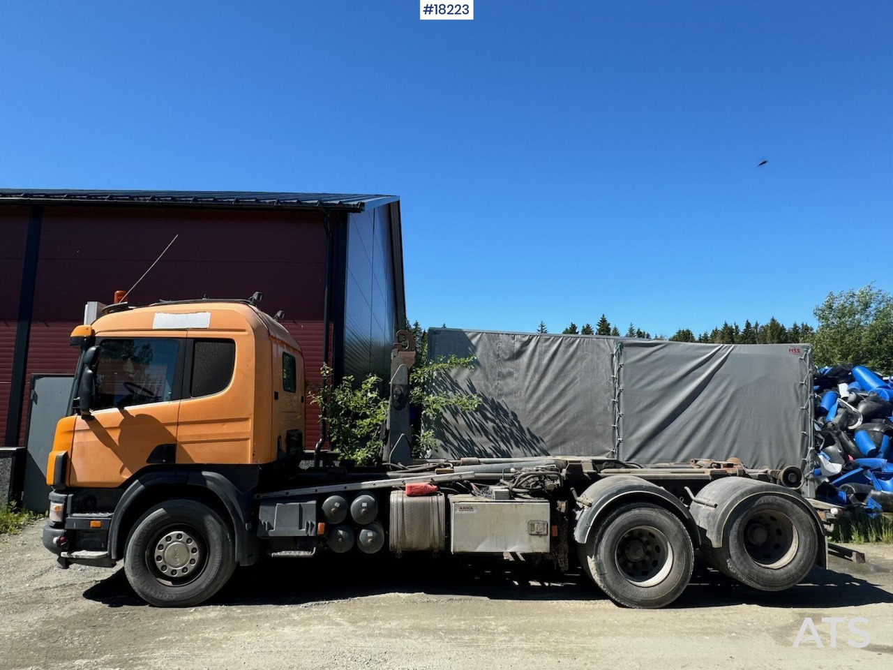 Scania 124G - Camion ampliroll: photos 2 Scania 124G - Camion ampliroll: photos 2