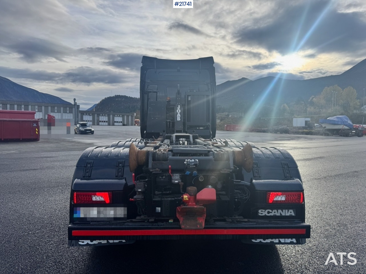 Scania 2018 Scania R580 Tridem Krokbil m/ Kranhydraulikk. Nylakkert! - Camion ampliroll: photos 5 Scania 2018 Scania R580 Tridem Krokbil m/ Kranhydraulikk. Nylakkert! - Camion ampliroll: photos 5