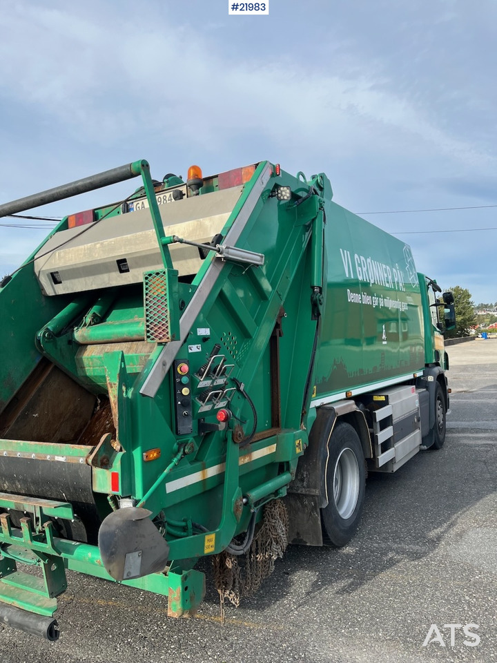Scania P280 2 Kammers Renovasjonsbil på Gass. - Benne à ordures ménagères: photos 4 Scania P280 2 Kammers Renovasjonsbil på Gass. - Benne à ordures ménagères: photos 4