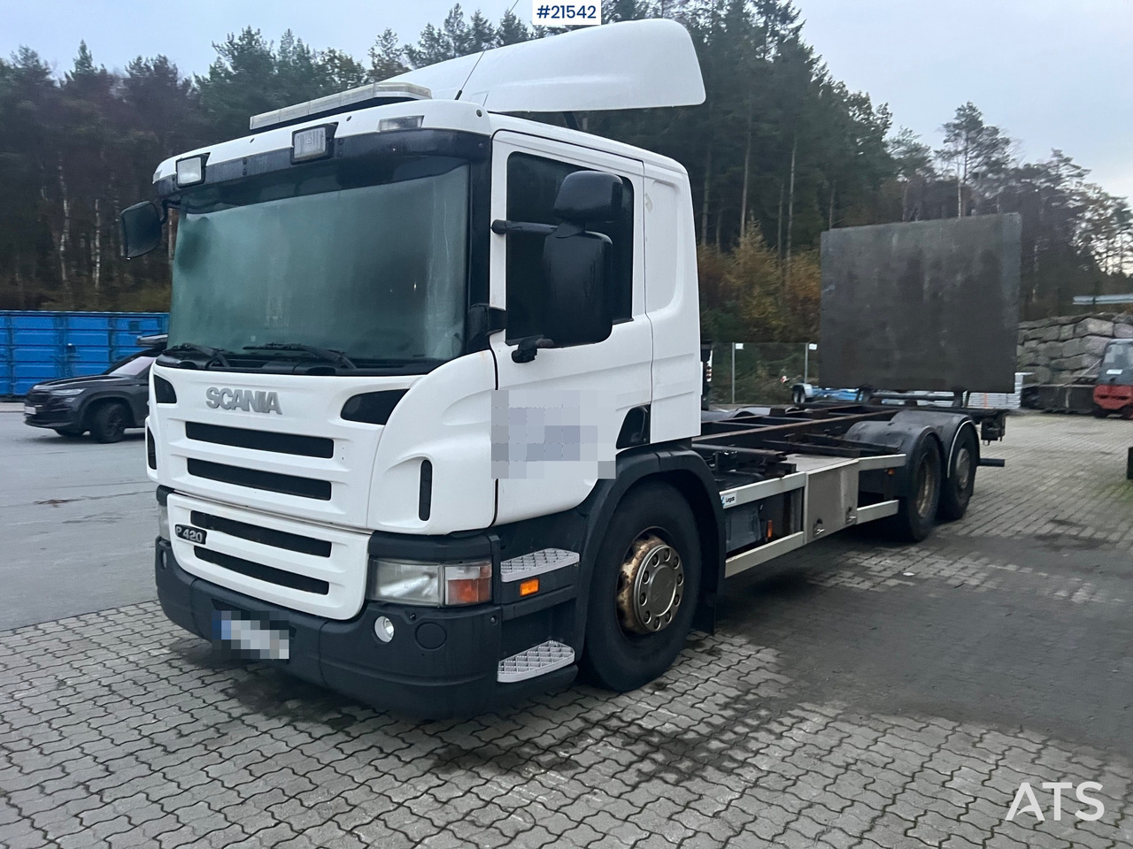 Scania P420 6x2 chassi m/ lift Rep.Objekt - Châssis cabine: photos 2 Scania P420 6x2 chassi m/ lift Rep.Objekt - Châssis cabine: photos 2
