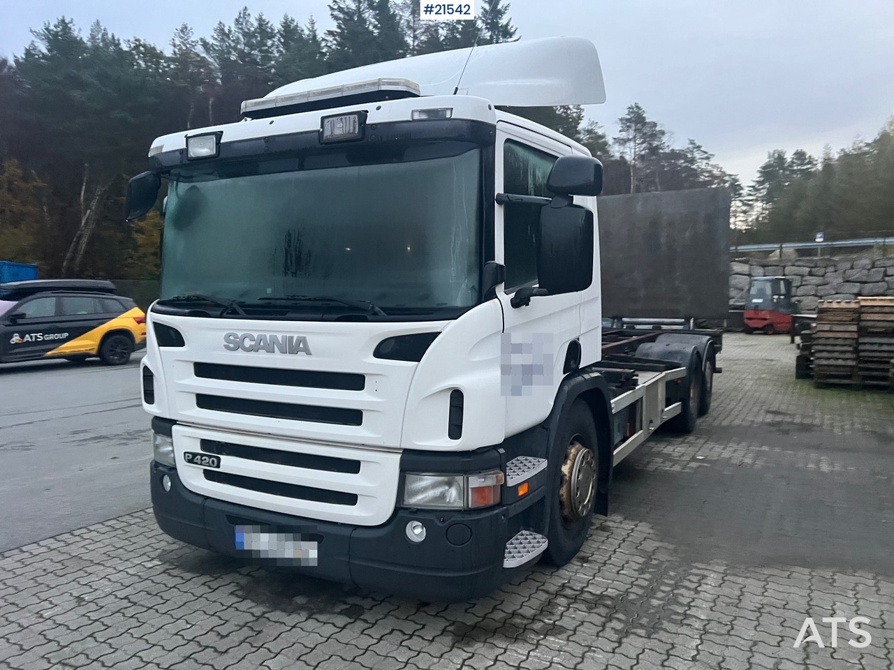 Scania P420 6x2 chassi m/ lift Rep.Objekt - Châssis cabine: photos 3 Scania P420 6x2 chassi m/ lift Rep.Objekt - Châssis cabine: photos 3