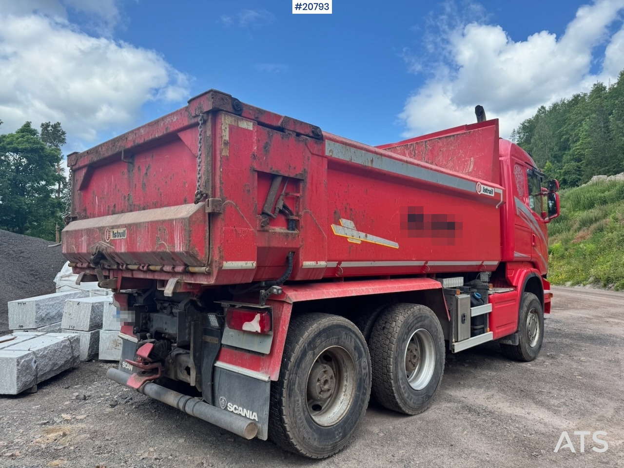 Scania R580 - Camion benne: photos 5 Scania R580 - Camion benne: photos 5