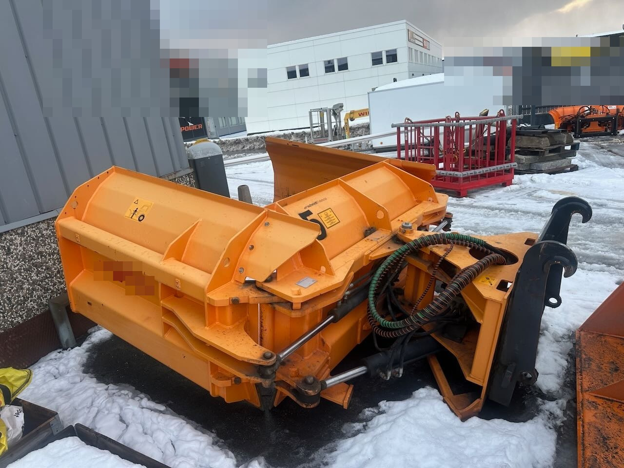 Schmidt klappvingeskjær - Lame à neige: photos 1 Schmidt klappvingeskjær - Lame à neige: photos 1