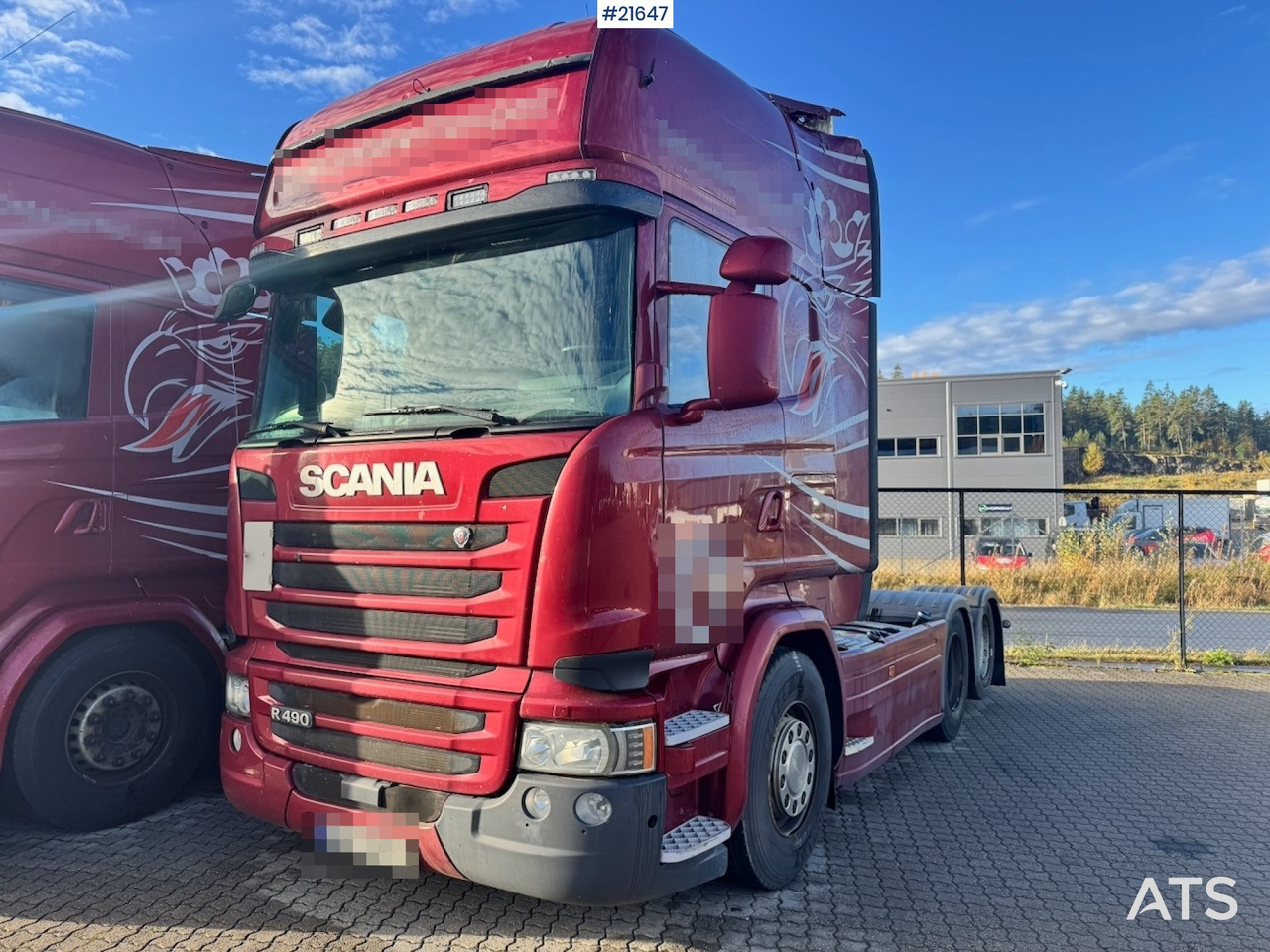 Scania R490 6x2 Trekkvogn. ADR godkjent. - Tracteur routier: photos 1 Scania R490 6x2 Trekkvogn. ADR godkjent. - Tracteur routier: photos 1