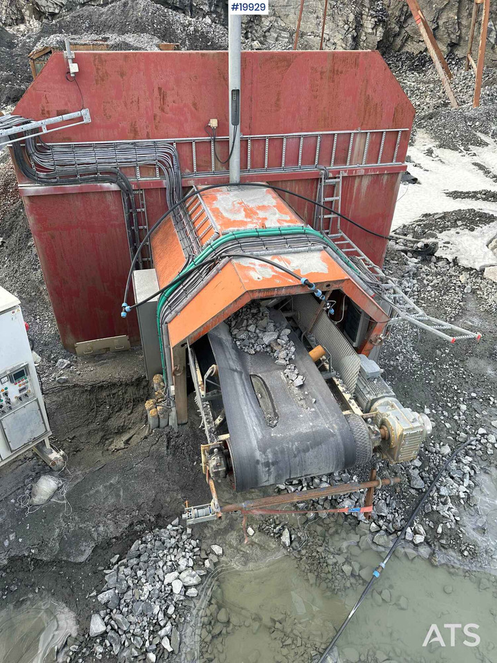 Tunellmater m/ transportband m/ nødstopp - Bande transporteuse: photos 1 Tunellmater m/ transportband m/ nødstopp - Bande transporteuse: photos 1