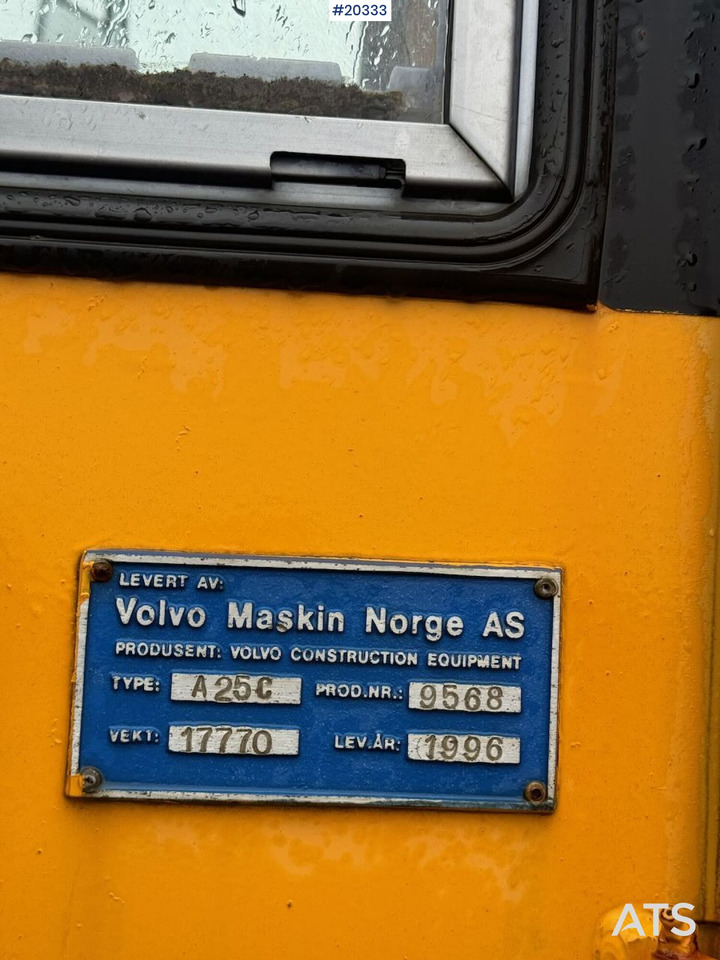 Tombereau Volvo A25C: photos 22