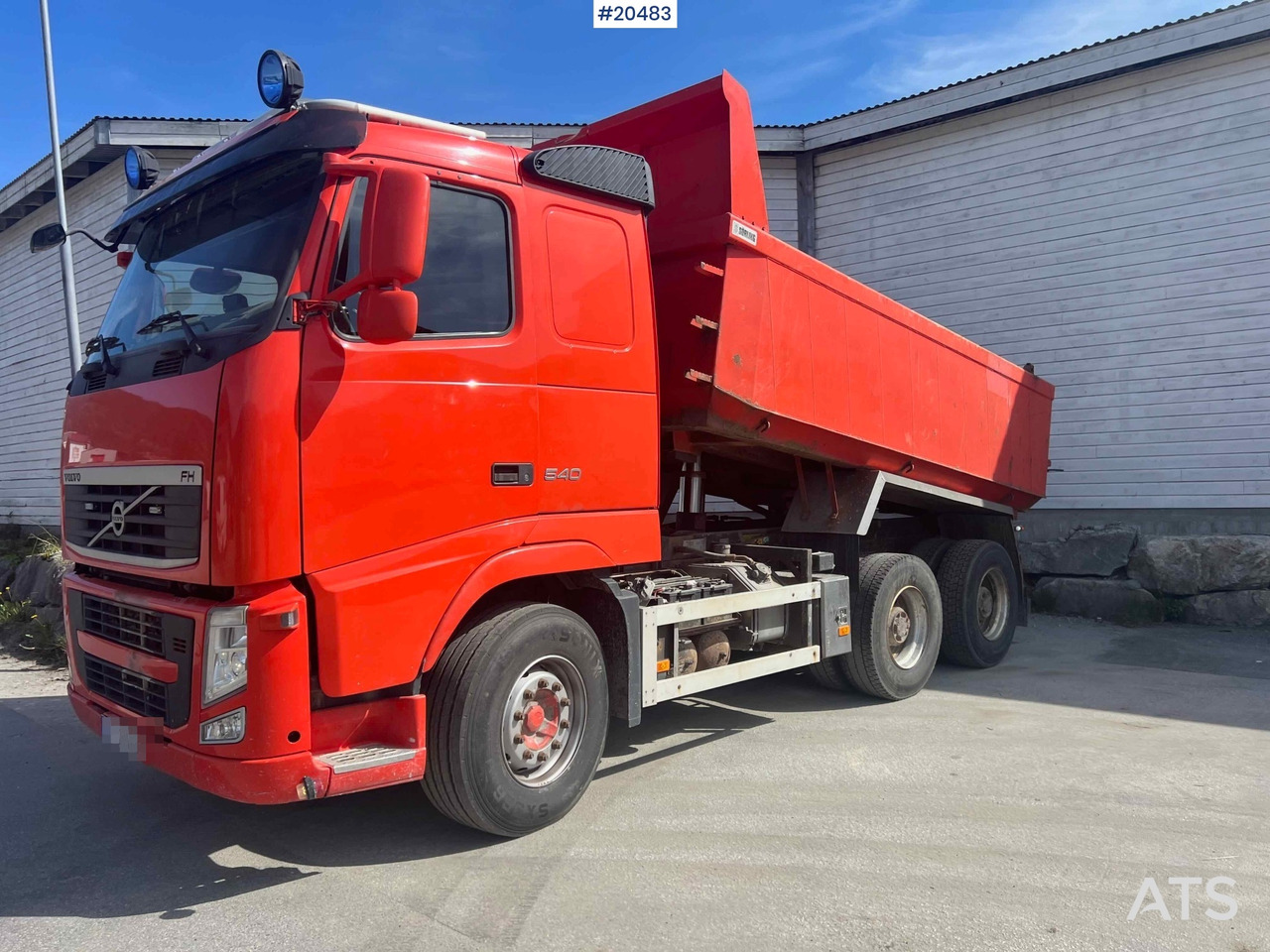 Volvo FH13 540 - Camion benne: photos 2 Volvo FH13 540 - Camion benne: photos 2