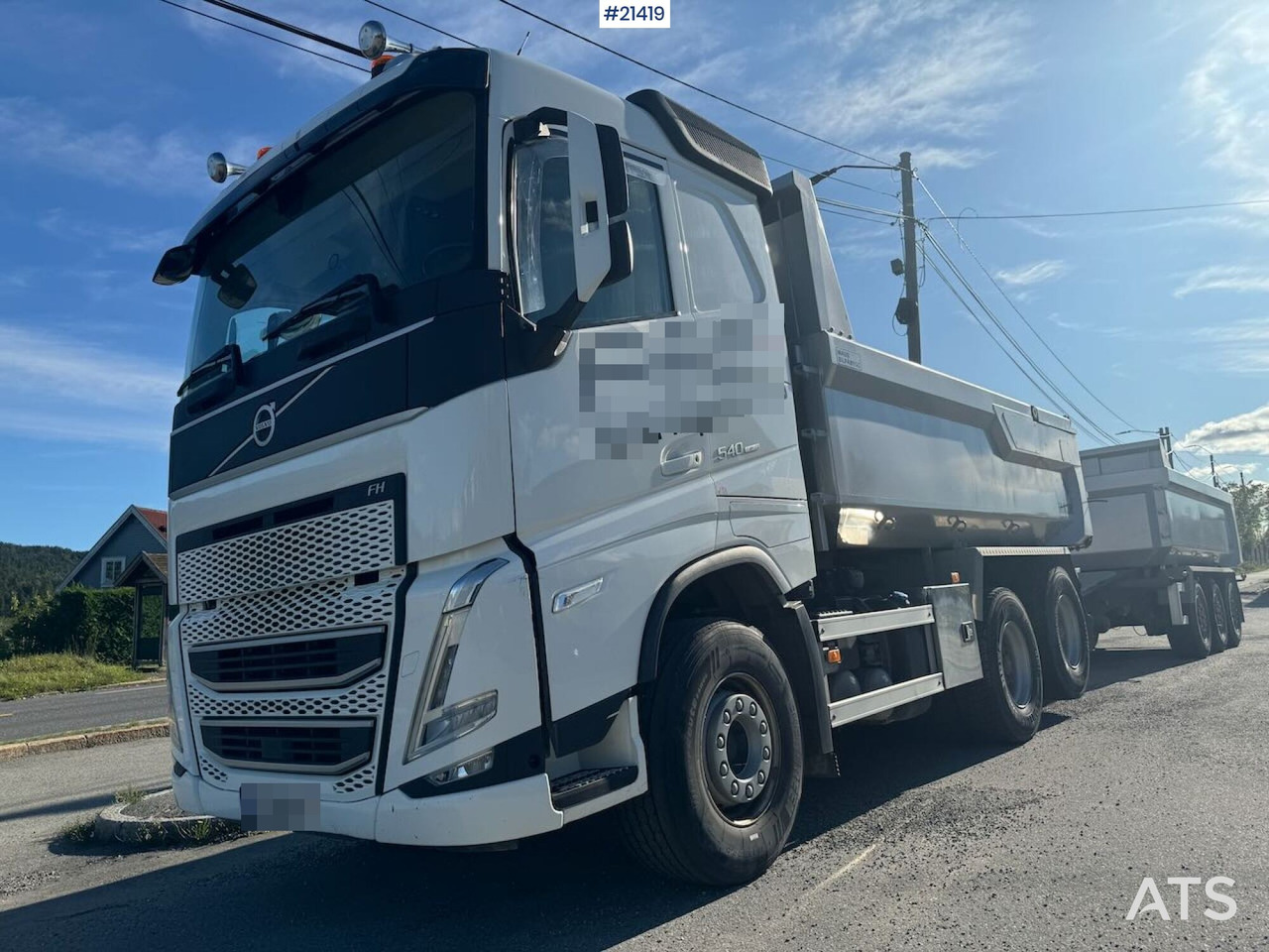 Volvo FH540 - Camion benne: photos 4 Volvo FH540 - Camion benne: photos 4