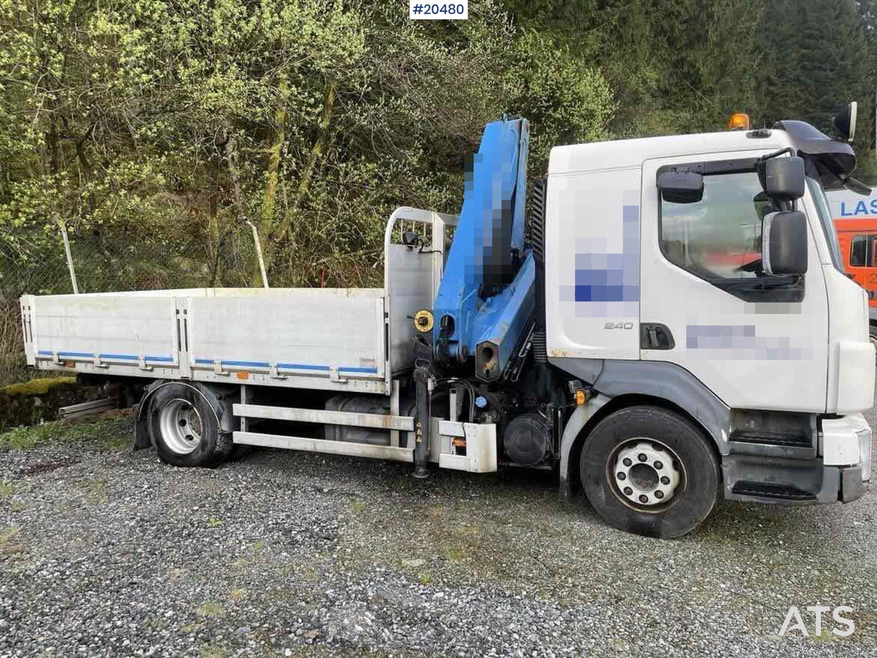 Volvo FL240 - Camion grue, Camion plateau: photos 5 Volvo FL240 - Camion grue, Camion plateau: photos 5