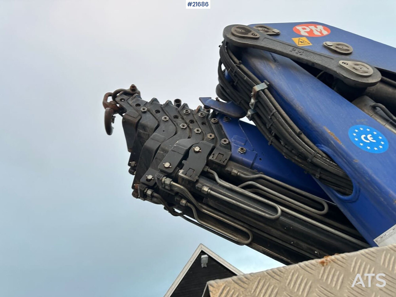 Camion grue Volvo FM12 Globetrotter 6x4 kranbil m/ bak montert 18 t/m kran og vinsj. SE VIDEO: photos 26