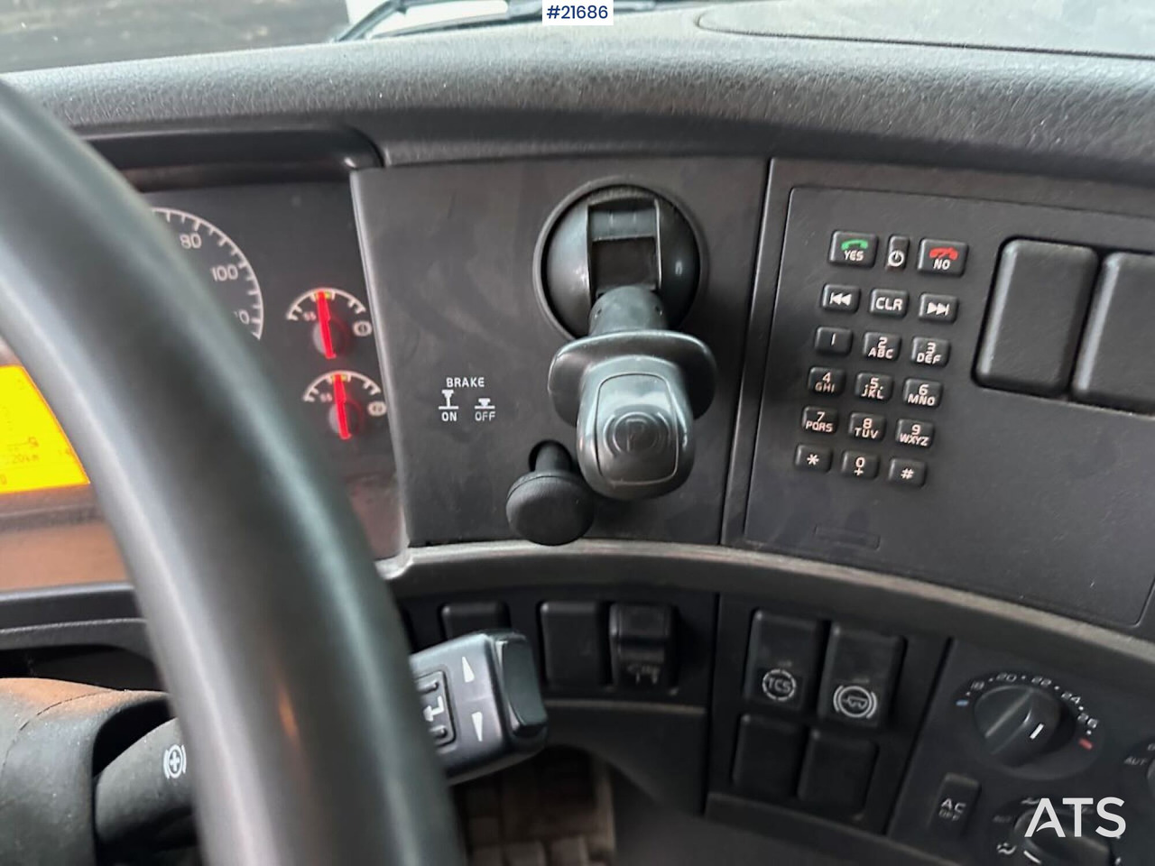 Camion grue Volvo FM12 Globetrotter 6x4 kranbil m/ bak montert 18 t/m kran og vinsj. SE VIDEO: photos 46