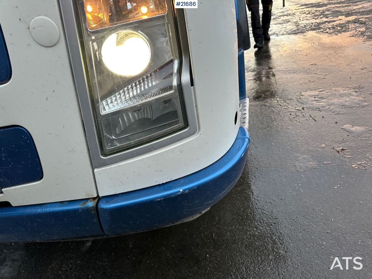 Camion grue Volvo FM12 Globetrotter 6x4 kranbil m/ bak montert 18 t/m kran og vinsj. SE VIDEO: photos 7