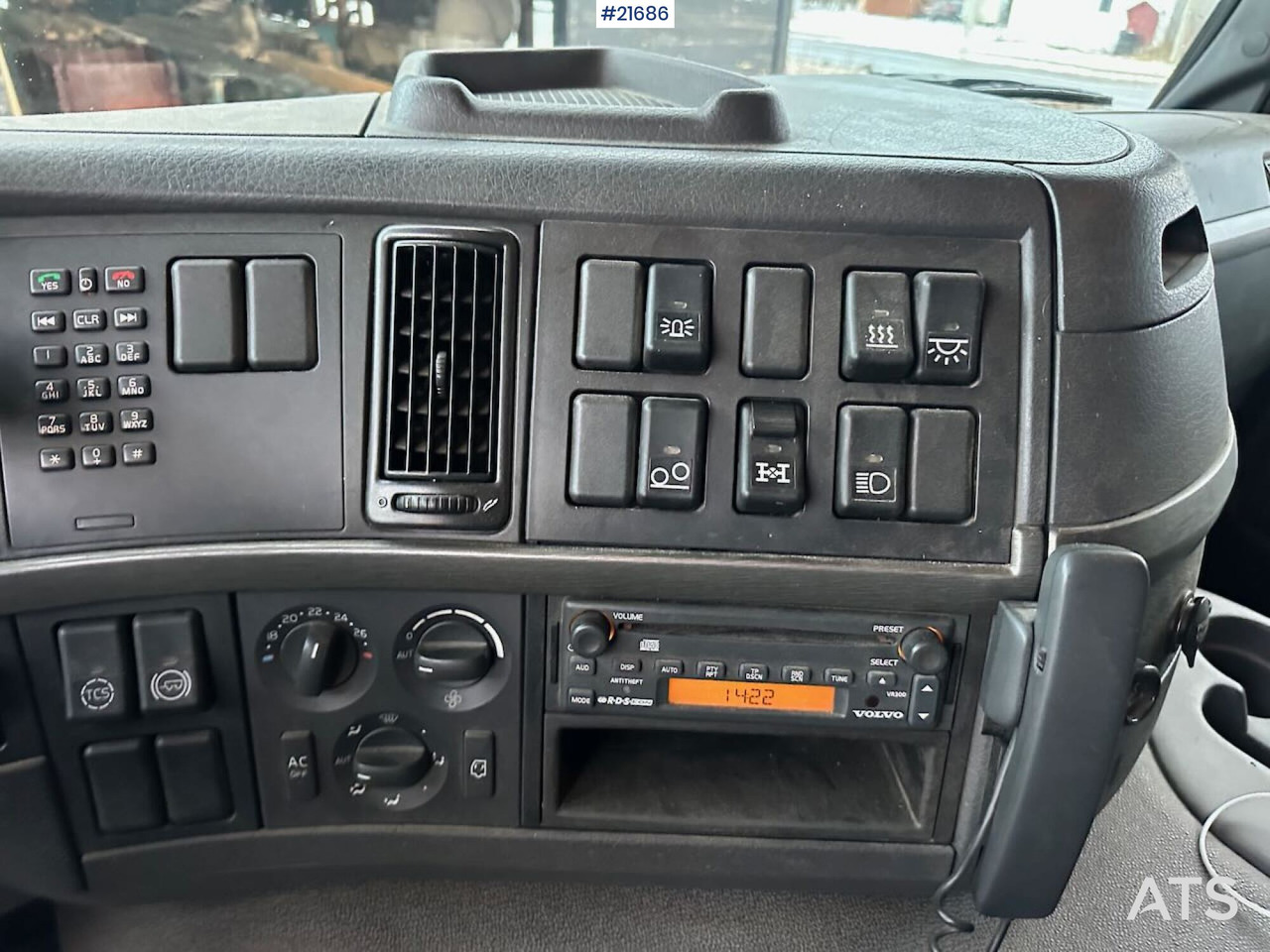 Camion grue Volvo FM12 Globetrotter 6x4 kranbil m/ bak montert 18 t/m kran og vinsj. SE VIDEO: photos 49