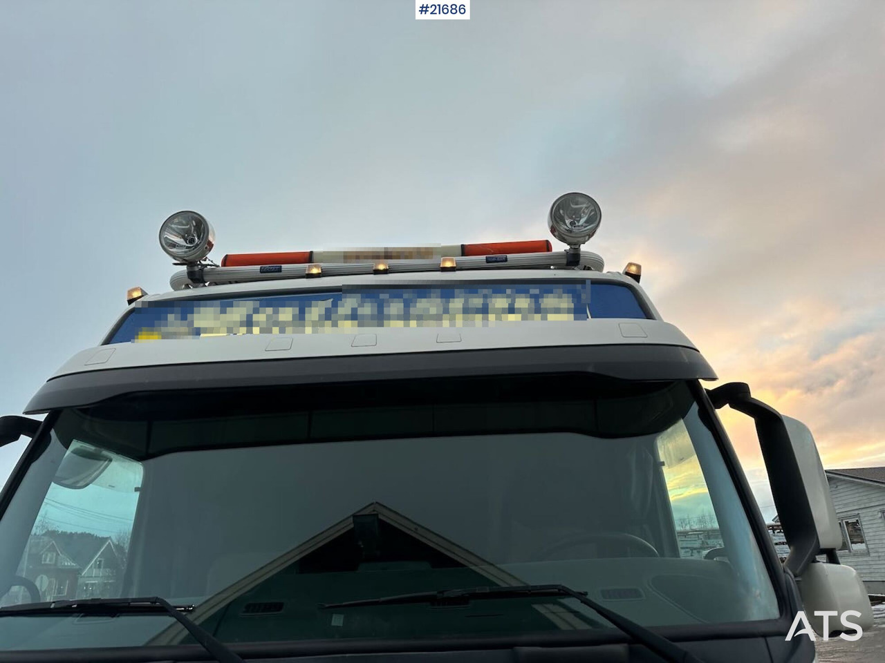 Camion grue Volvo FM12 Globetrotter 6x4 kranbil m/ bak montert 18 t/m kran og vinsj. SE VIDEO: photos 5