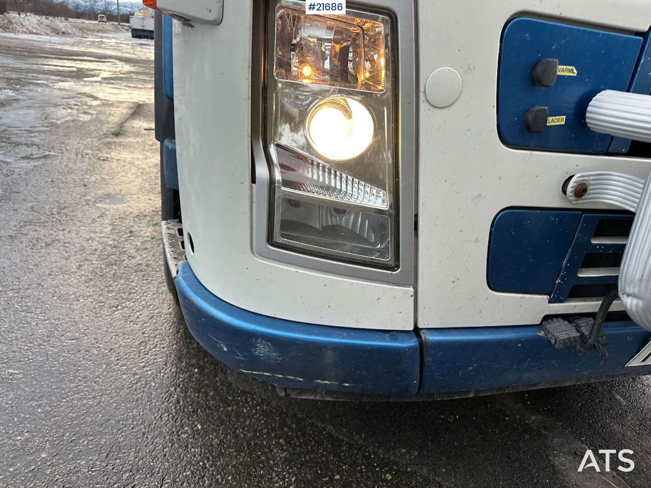 Camion grue Volvo FM12 Globetrotter 6x4 kranbil m/ bak montert 18 t/m kran og vinsj. SE VIDEO: photos 15