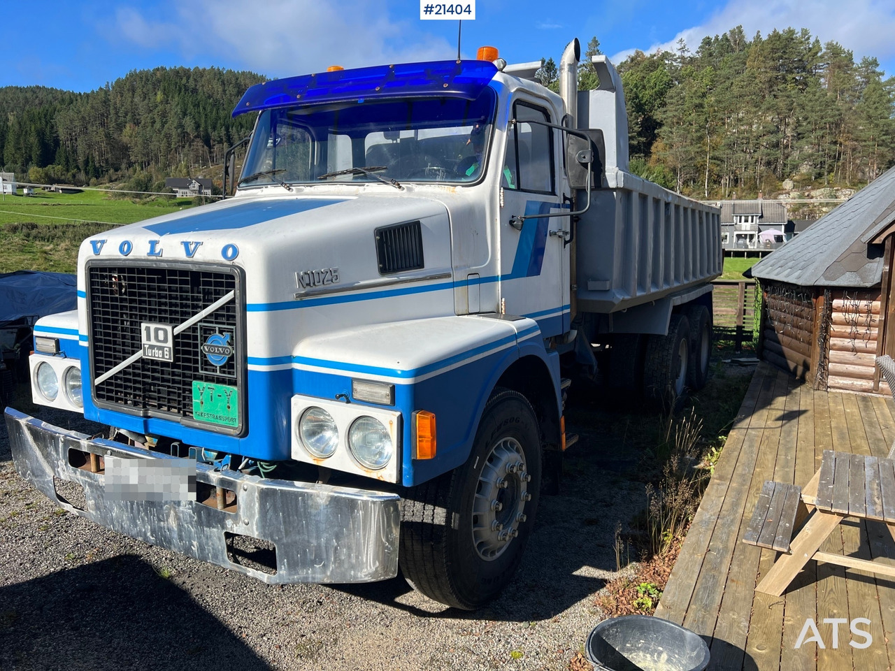 Volvo N10 - Camion benne: photos 1 Volvo N10 - Camion benne: photos 1
