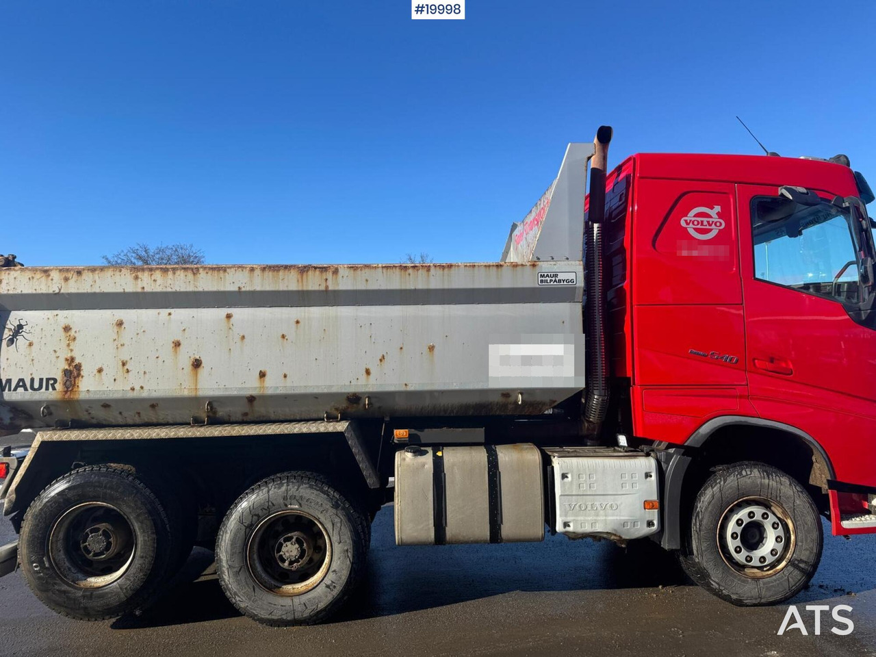 Volvo Volvo FH540 6x4 Tippbil - Camion benne: photos 2 Volvo Volvo FH540 6x4 Tippbil - Camion benne: photos 2