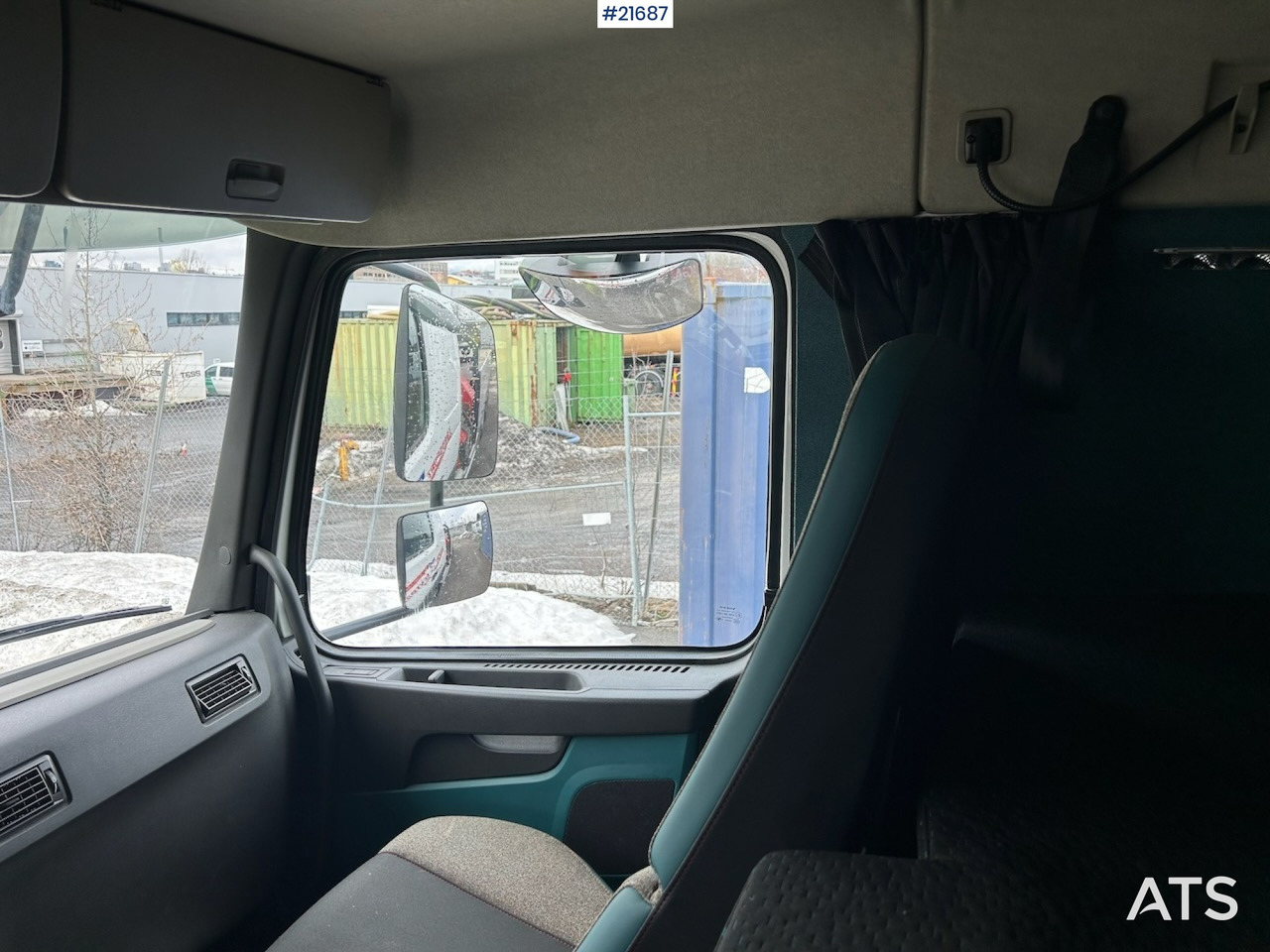 Camion grue Volvo Volvo FM450 Kranbil m/ 21 t/m HMF kran og Løftelem. 194 000 km!: photos 28