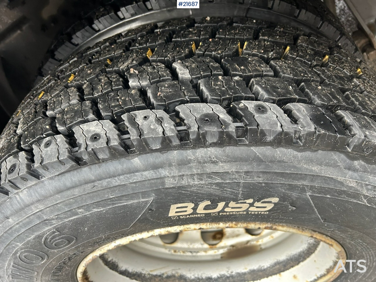 Camion grue Volvo Volvo FM450 Kranbil m/ 21 t/m HMF kran og Løftelem. 194 000 km!: photos 18