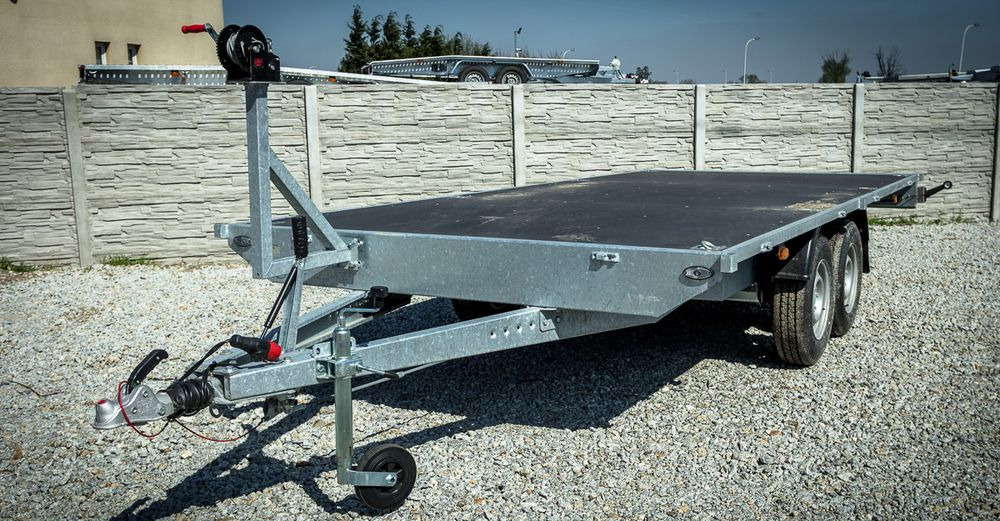 Niewiadów nowa LAWETA PLATFORMA 4,50m! - Remorque plateau: photos 2 Niewiadów nowa LAWETA PLATFORMA 4,50m! - Remorque plateau: photos 2