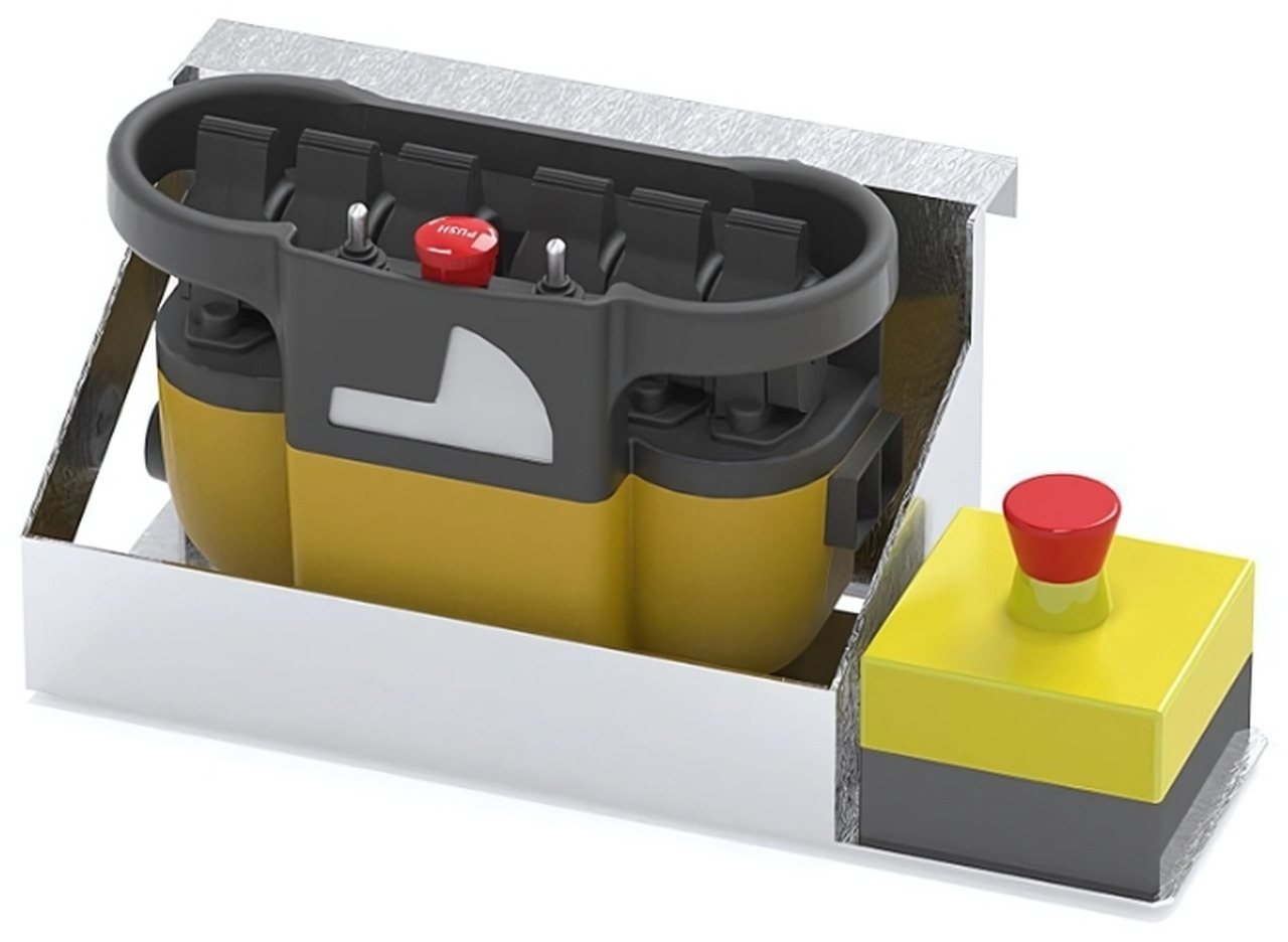 RADIO CONTROL SUPPORT BOX CAPC-SMINI - Accessoire pour Grue auxiliaire: photos 1 RADIO CONTROL SUPPORT BOX CAPC-SMINI - Accessoire pour Grue auxiliaire: photos 1